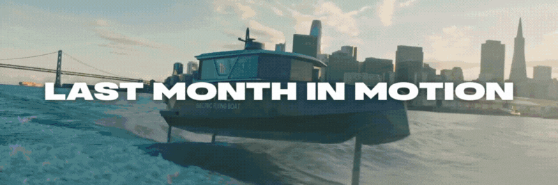 Last month in motion